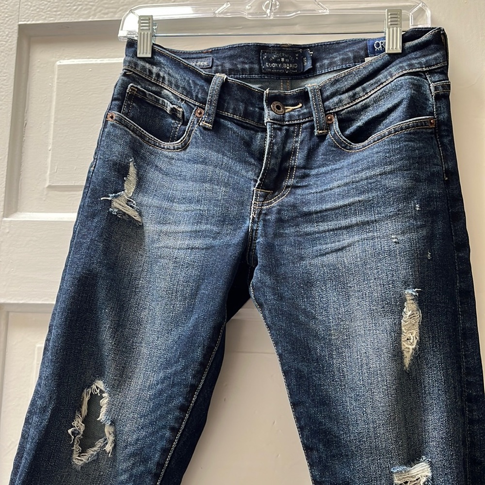 Lucky Brand boyfriend jeans